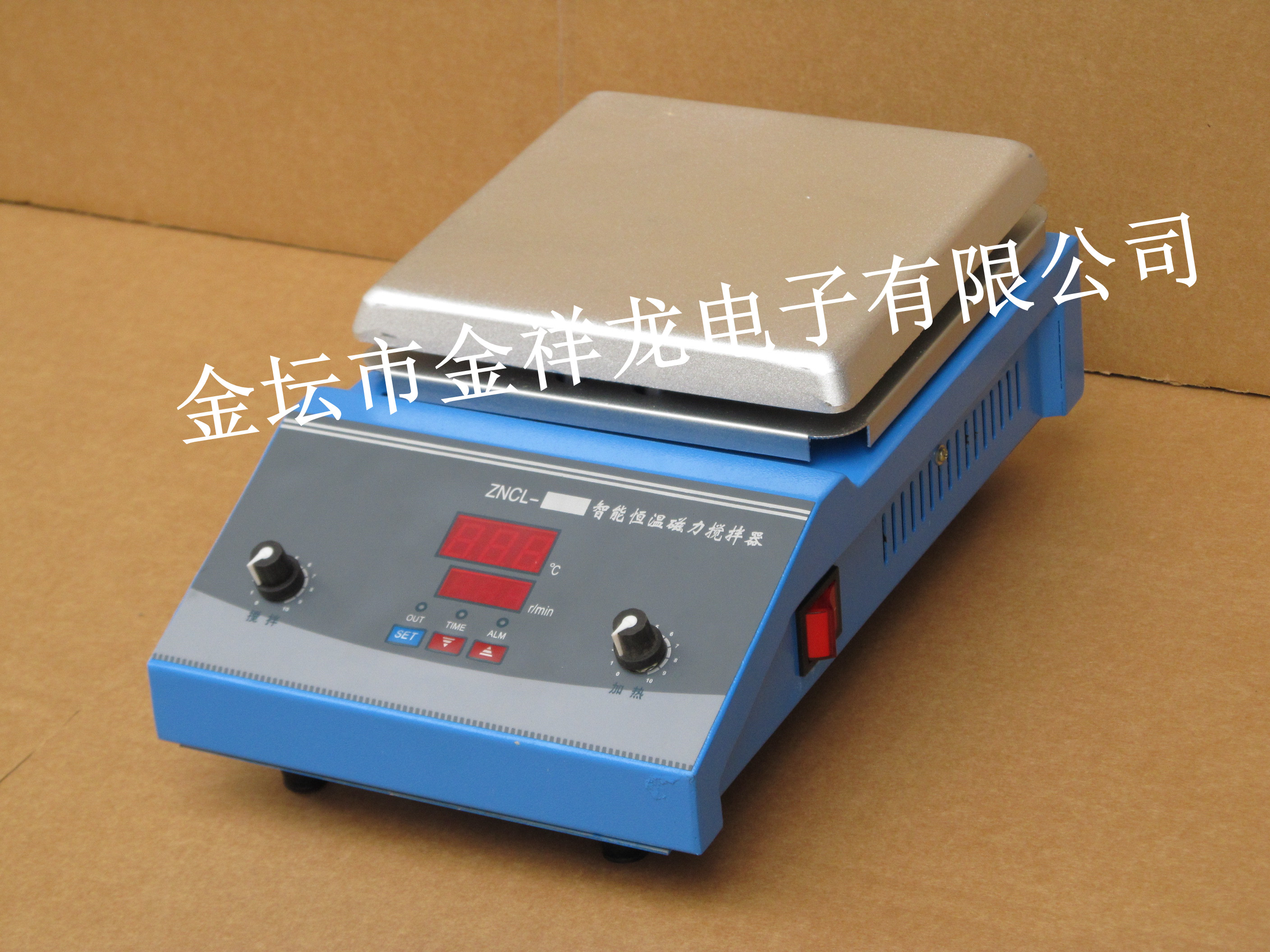 ZNCL-B180*180智能恒温加热磁力搅拌器磁力加热板